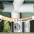 thumbnail image 2 of Truck Bed Tent 5.5ft-8ft Inflatable, Blow Up Car Tent Dual-use Truck Box Tent for 2 Person, with Pump 2 Mins Fast Setup, PU 3000mm Waterproof, Double Layer Mesh Door & Window, 2 of 6