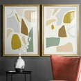 thumbnail image 5 of Wexford Home Pastel Splotches I Premium Framed Print, 18.5" x 24.5" - Ready to Hang, Gold (Set of 2), 5 of 9