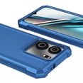 thumbnail image 4 of TJS for BLU View 5 Phone Case, Full Body Protective Heavy Duty Hybrid Bumper Cover (Teal), 4 of 5