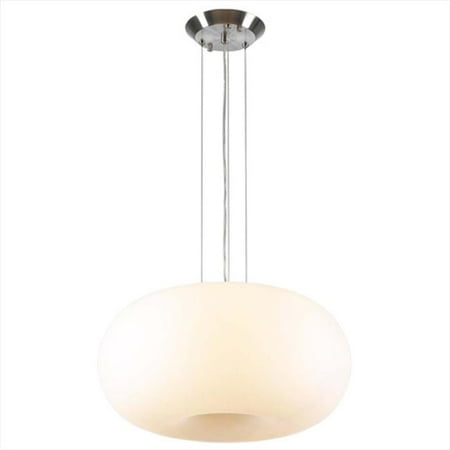 

PLC Lighting 21147 SN Tessera Pendants 3 Light Incandescent 60W in Satin Nickel