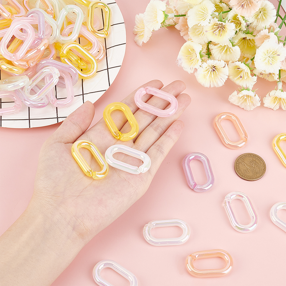 1set Transparent Acrylic Heart Horizontal Hole Letter Beads Pink 10.5x11.5x4.5mm Hole: 2mm 1300pcs/500g