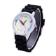thumbnail image 1 of Reloj de silicona para niños, versátil, ligero, duradero, con correa para niñas y niños Negro Jinwen Reloj de pulsera, 1 of 8