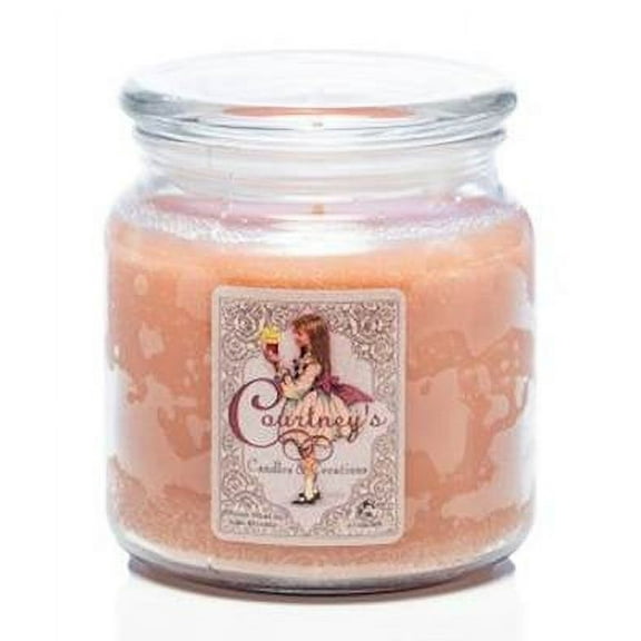 MULLED CIDER - Courtneys Candles Maximum Scented 16oz Medium Jar Candle