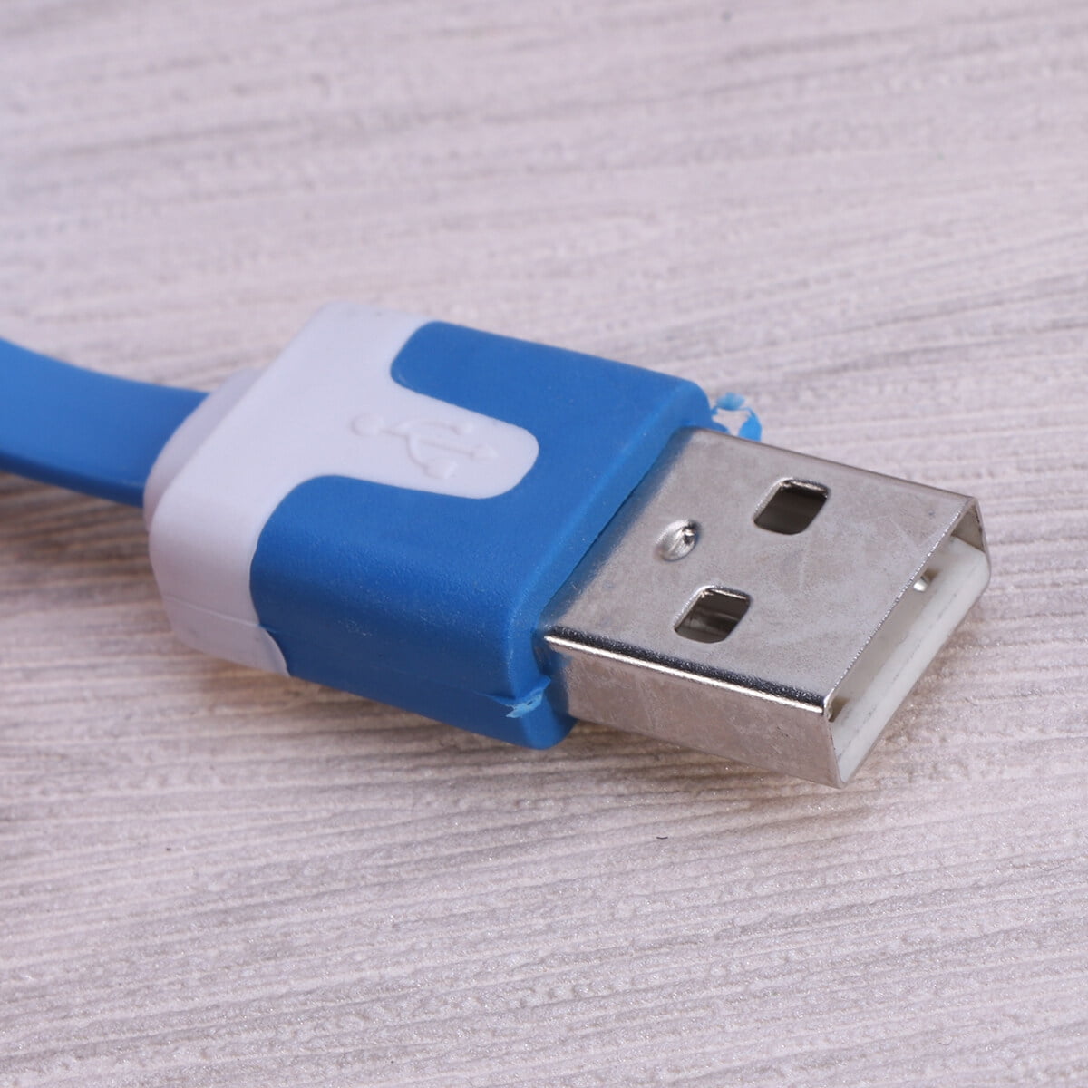 Cables USB GENERIQUE Cable Noodle 1m pour Telephone Micro USB