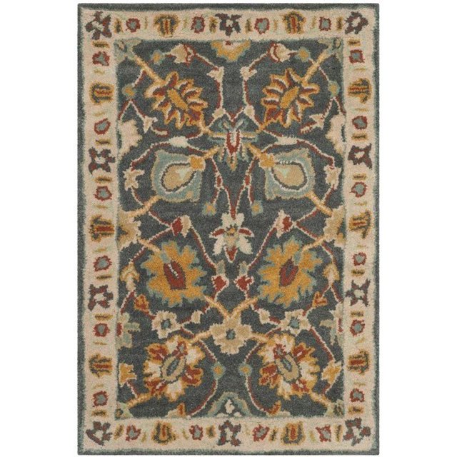 Safavieh Classic Dark Grey Traditional Rug - 4' x 6'