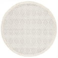 thumbnail image 4 of SAFAVIEH Natura Jaden Diamond Area Rug, Ivory/Brown, 5' x 8', 4 of 8