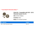 thumbnail image 2 of Clutch Kit - Compatible with 2010 - 2015 Chevy Camaro 3.6L V6 2011 2012 2013 2014, 2 of 2