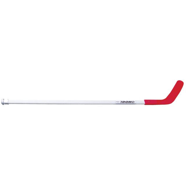 DOM Pro Replacement Floor Hockey Stick, 52 Inches, Red Blade