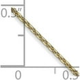 thumbnail image 4 of Solid 14K Yellow Gold 1.2mm Diamond-cut Cable with Lobster Lock Chain - 20", 4 of 8
