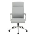 thumbnail image 3 of High Back Manager's Chair with Dillon Steel Gray Fabric and Chrome Base, 3 of 9