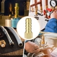 thumbnail image 7 of 2pcs Brass Barbed Fitting 1/8" to 3/8" Female NPT Hose ID Barb Adapter, 7 of 7