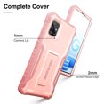 thumbnail image 3 of ExoGuard For Samsung Galaxy A51 5G Case, Phone Case with Screen Protector and Kickstand (Pink), 3 of 8