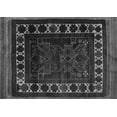 thumbnail image 1 of Ahgly Company Indoor Rectangle Persian Gray Traditional Area Rugs, 8' x 12', 1 of 1