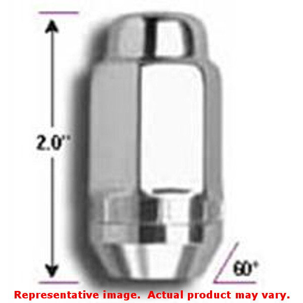 Gorilla Auto 96147SS Gorilla Lifetime Lug Nuts Polished 14mm x 1.50