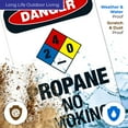 thumbnail image 5 of Propane No Smoking Sign, OSHA Danger Sign,, 5 of 8