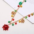 thumbnail image 4 of 1 Juego de joyería navideña, pendientes de cascabel, collar, pulsera para mujeres y niñas, 4 of 7