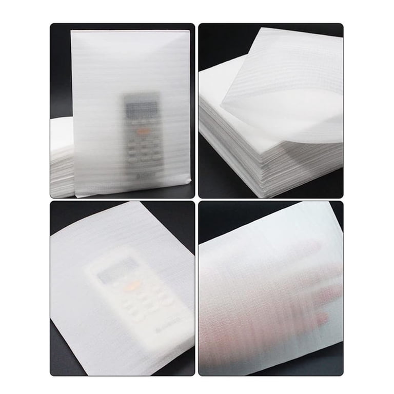 50 Pack 12x12 Inch Cushion Foam Pouches Wrap Sheets For Fragile Items