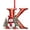 K, variant on Christmas Letter Ornaments, 3.5" Acrylic Initial Pendants, Personalized Xmas Tree Decor, for Holiday Party, Xmas Tree Decor(K)
