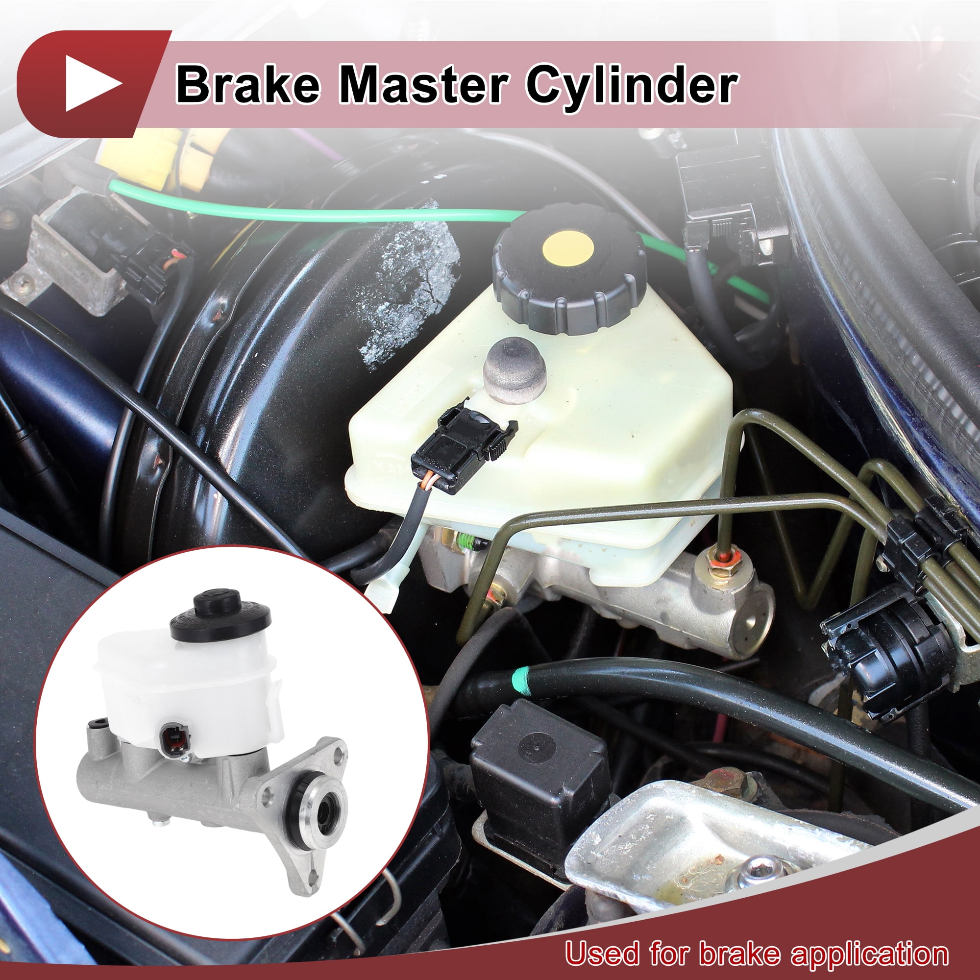 Unique Bargains Brake Master Cylinder with Reservoir for Toyota Corolla 1992-2002