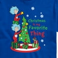 thumbnail image 3 of Cat in the Hat - Christmas Is A Family Thing - Men's Short Sleeve Graphic T-Shirt, 3 of 6