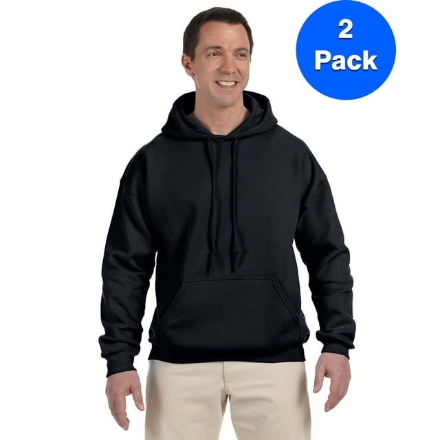 Gildan Sweat à Capuche DryBlend pour Hommes 50/50 - G125 (Lot de 2)