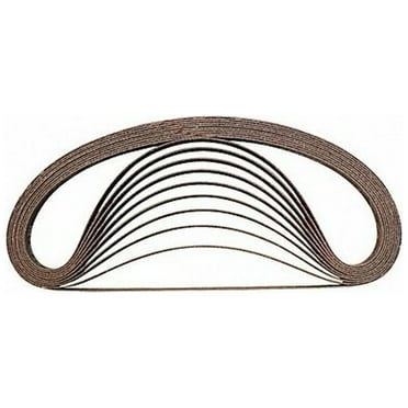 Makita A-34469 3/8" x 21" Abrasive Belt, 80 Grit, 10 per package