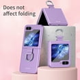 thumbnail image 6 of Allytech Phone Case for Galaxy Z Flip 5 5G Case with Ring Holder, Anti-Fall Slim Shockproof Scratch Free Flip Protective Case for Samsung Galaxy Z Flip5 5G 2023(6.7 inch) - Royalblue, 6 of 8