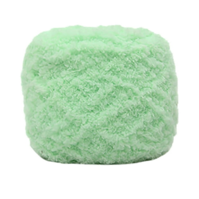 LSLJS Soft Coral Velvet Velvet Knitting Yarn DIY Shawl Scarf Crochet Thread, Home Accessories