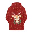 thumbnail image 6 of DISNIMO Christmas Reindeer Hoodie Kids Girls Snowflake Hoodies Star Girl Hoodie Zip Up Teen Boy Sweatshirts Hoodies Sweatshirt for Girls Zipper Hoodies Size 11-13 Jacket Hoodie Boys Zip Hoodie Youth, 6 of 7