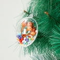 thumbnail image 4 of Diy Crafts Clear Fillable Ball, Ongmies Fillable Clear Christmas Ornaments - Transparent Drop Shape Hanging Decor with Hole, Christmas Decorations Indoor, 4 of 9