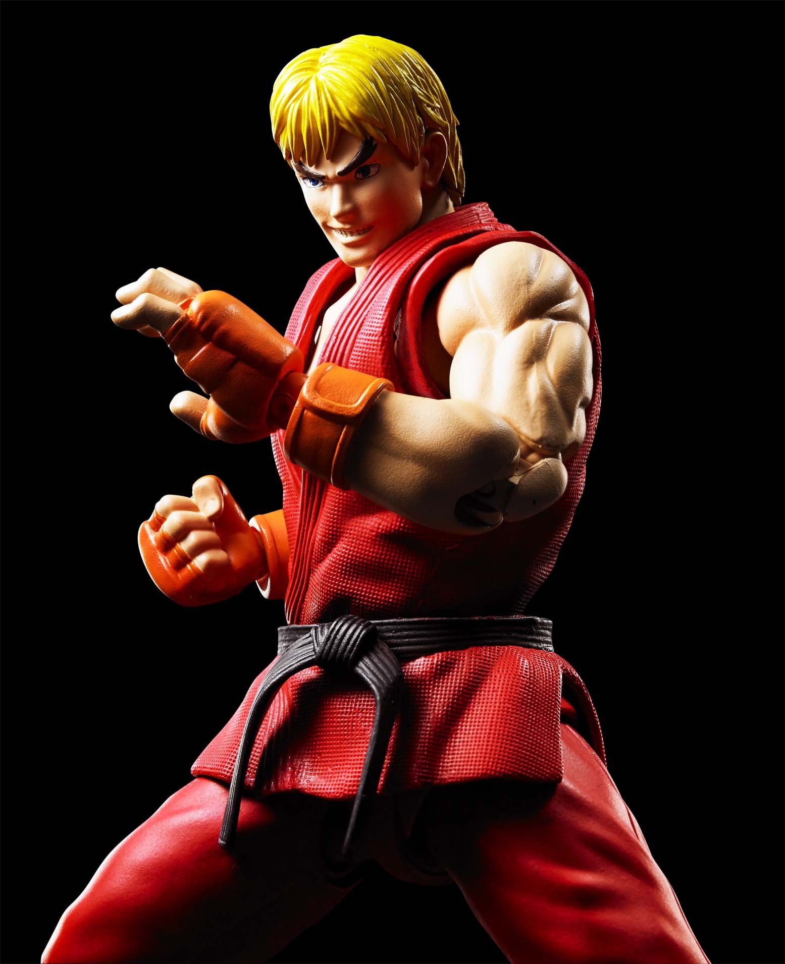 SH Figuarts Street Fighter Ken Masters About 145mm Painted Movable Figure Bandai for sale online 