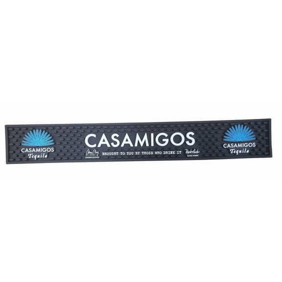 PLESIU JUSTPET Casamigos Tequila Bar Mat Spill Mat Rail Drip Mat - 23.25" x 3.5"