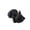 A001- Black, variant on Squeeze Stress Toys, White Squeeze Dog, Soft Silicone Stretchy Squeeze Toys, Relaxation Toys for Adults, Cute 4X2X1.5 in Relaxation Toys Suitable for Teens, Office Desk Display