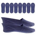 thumbnail image 1 of 5 pares de calcetines invisibles antideslizantes para hombre, cómodos calcetines de corte bajo, transpirables, de algodón, antideslizantes, para uso deportivo e informal en la oficina., 1 of 6