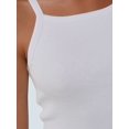 thumbnail image 3 of Halter Neck Fitted Basic Tank Top, 3 of 5