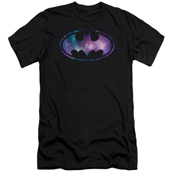 Batman Galaxy Signal S/S Adult 30/1 T-Shirt Black