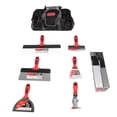 thumbnail image 2 of Drywall Tool Set, Drywall Finishing Hand Tool Kit Paint Scraper Mud Pan  for Repairing Dents Cracks Holes, 2 of 7