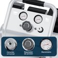 thumbnail image 3 of Compresor de Aire Silencioso Zugzwang 1.2 Galones Libre de Aceite 0.5 HP 135 PSI Portátil, 3 of 7