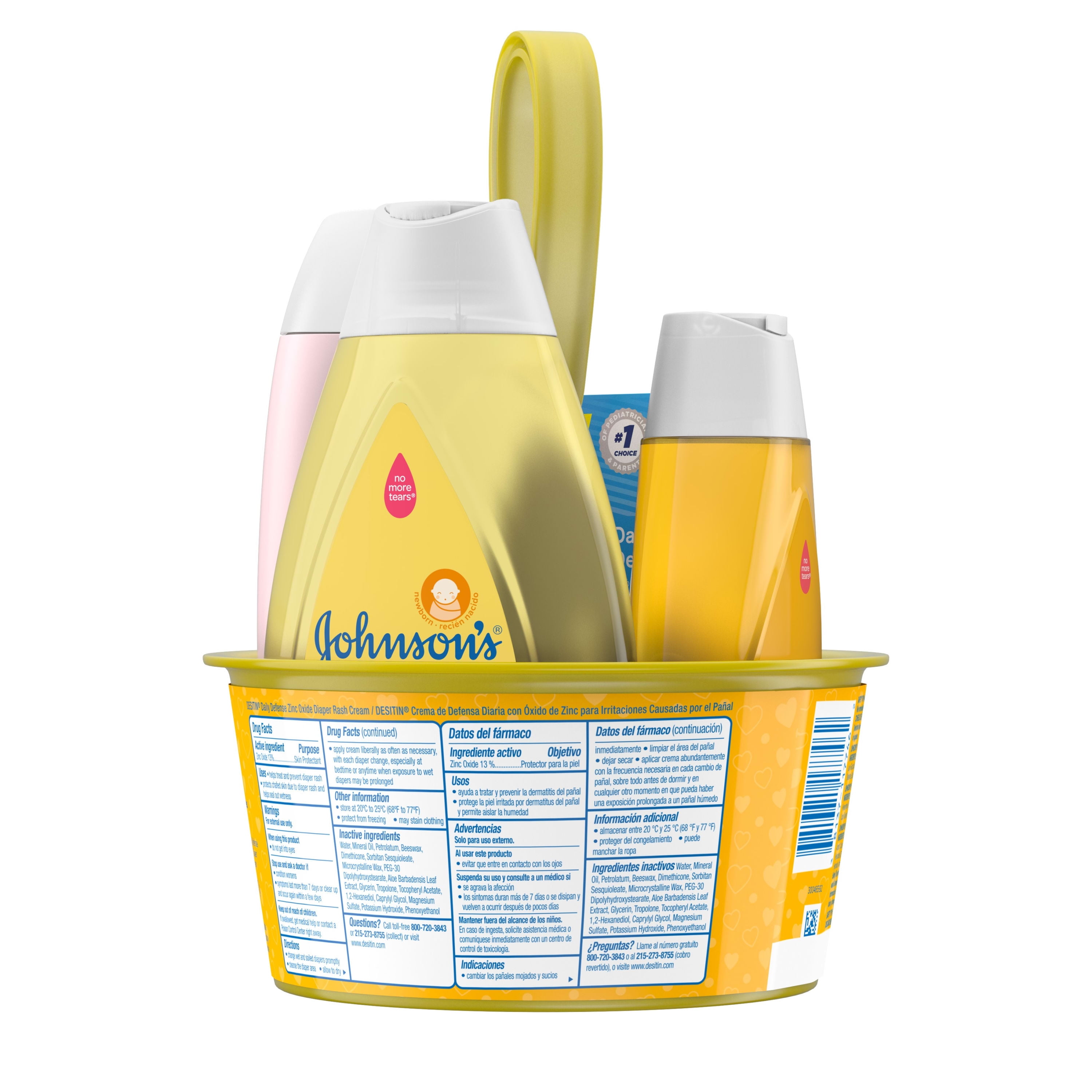 Johnson s First Touch Gift Set Baby Bath Skin Products 5 items