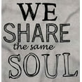 thumbnail image 2 of The Same Soul Love Soulmates Romantic Girls Kids T Shirt Tees Teen Brisco Brands XS, 2 of 5