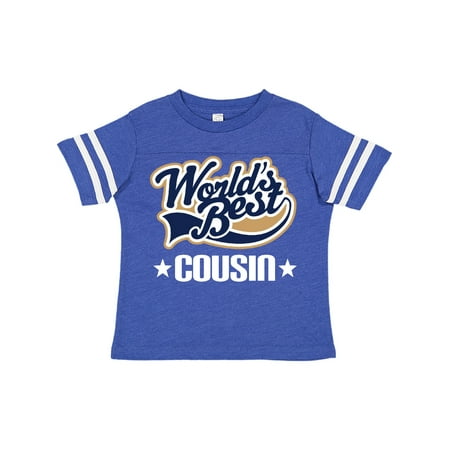

Inktastic Worlds Best Cousin Gift Toddler Boy Girl T-Shirt