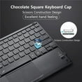 thumbnail image 6 of 10inch Wireless Bluetooth Spanish Keyboard Desktop Office Wireless Touchable Keyboard Mouse For For Android IOS Windows Tablet, 6 of 10