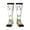 3 Black, variant on Cactus Gnome Thigh High Socks Extra Long Stretchy Sock Women Over Knee High Opaque Stocking Daily Wear