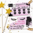 thumbnail image 3 of Eyelash Extensions Design - Set of 50 Loyalty Cards - Blank Loyalty Card Stationery - Great Loyalty Cards For Restaurants, Hair Beauty Nail Salons or Spas, 3 of 5