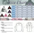 thumbnail image 2 of Hooded Sweatshirt for Women Crew Neck Graphic Printed Long Sleeve Hoodies Loose Fit Tops Casual Fall Y2K Pullover Shirt with Pocket, 2 of 2