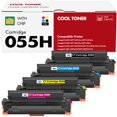 thumbnail image 1 of Set de cartuchos de tóner Cool Toner 055H High Yield para Canon, 1 of 6