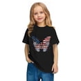 thumbnail image 6 of gljltg (3 - 10 Years) Boys' and Girls' Independence Day - Themed Printed Cotton Round - Neck Short - Sleeve T - Shirt, Soft Fabric, Great for Summer Parties, 6 of 8