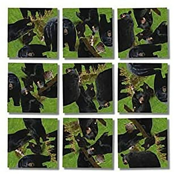 Scramble Squares Puzzle Black Bears