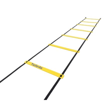 Agility Ladder, Speed Training Ladder for Soccer, Football, Fitness, Footwork & Agility Drills – Durable Training Equipment with Carry Bag 8 Rungs, 12 Feet