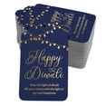 thumbnail image 1 of Inkdotpot 50 Pack Real Gold Foil Paper Tags Happy Diwali Favor Hang Tag, 1 of 6
